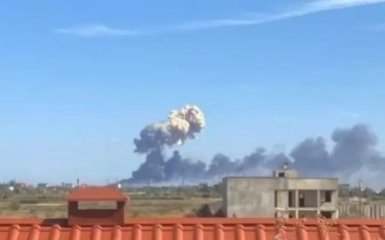 В ГУР заявили об уничтожении вражеских ракет Калибр в результате взрывов в Джанкое