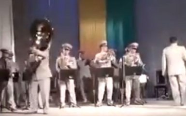 Отвязный украинский военный оркестр стал хитом соцсетей: появилось видео