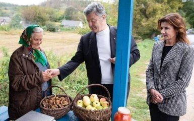 Ляшко покусал: Порошенко удивил сеть покупкой овощей на трассе