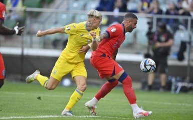 Сборная Украины разыграла ничью со сборной Англии