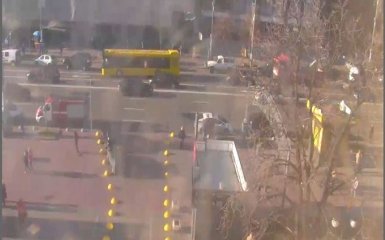 Акція протесту в центрі Києва: мітингувальники відійшли на нові позиції, з'явилося відео