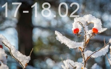 Прогноз погоды на выходные дни в Украине - 17-18 февраля