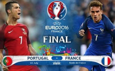 Португалія - Франція: прогноз букмекерів на фінал Євро-2016
