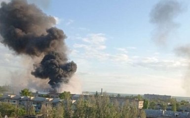 Взрывы в Луганской области