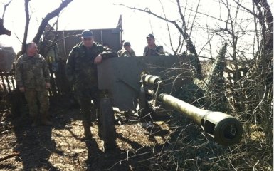 Бойцы АТО показали пушку, которой отгоняют танки врага: появилось фото
