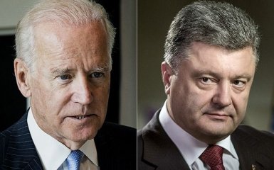 Порошенко обсудил с Байденом встречу в Берлине: появились подробности