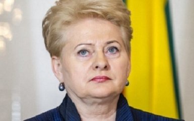 В Україну їде президентка Литви Даля Грибаускайте