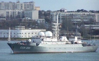 Бойові кораблі Росії помітили під Одесою