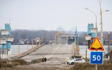 Армия РФ обстреляла Антоновский мост возле Херсона. Есть погибший