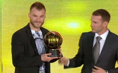 Ярмоленко - обладатель "Золотого мяча": опубликованы фото и видео