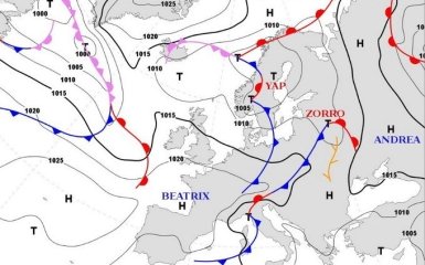 Синоптики попереджають: на Україну насувається циклон Зорро