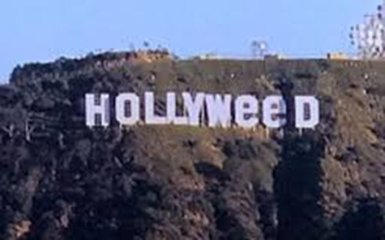 Свята марихуана: в США скандально пожартували над Голлівудом, з'явилися фото і відео