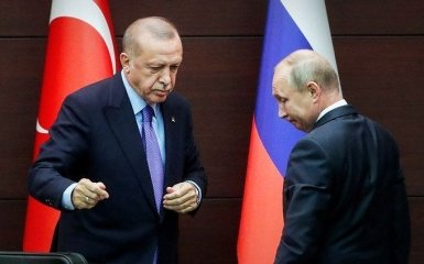 Путін хоче звернутися до Ердогана за допомогою в обході санкцій
