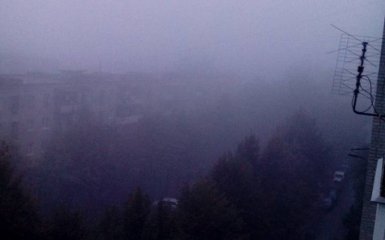 Львов затянуло дымом из-за горящего торфа: опубликованы фото