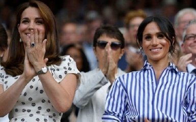 Кейт Міддлтон і Меган Маркл вперше разом вийшли у світ: опубліковані фото