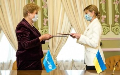 Зеленська підписала важливу угоду з ЮНІСЕФ - що відомо