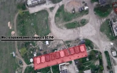 Бойову техніку окупантів в Криму зняли на відео з повітря