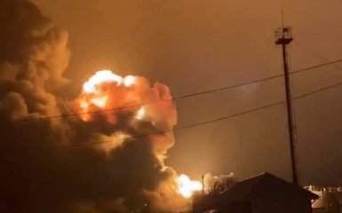 fire in the Kursk region