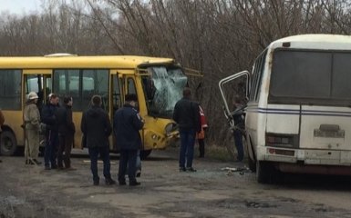 Столкновение автобусов на Львовщине: опубликованы первые фото