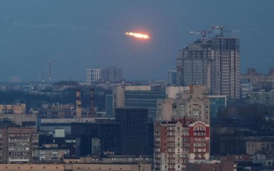 Ракетная атака армии РФ по Киеву