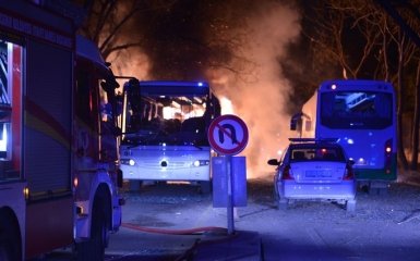 Появилось видео момента взрыва в Турции