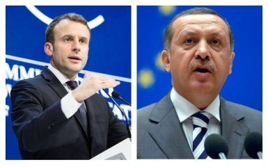 Макрон и Эрдоган отреагировали на решение Путина о признании ОРДЛО