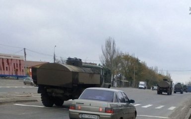 У Маріуполі помітили вантажівки з прапорами Вірменії та Дагестану — Андрющенко