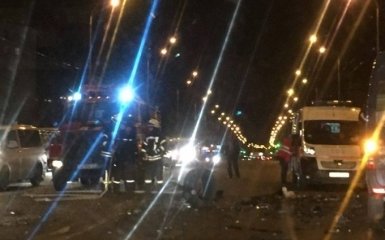 Пьяное ДТП с нападением на копа в Киеве: появились видео