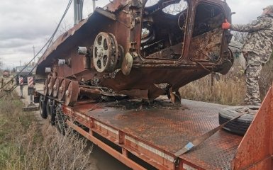 Знищена техніка армії РФ