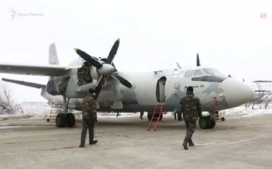 З'явилося відео з українським літаком, який обстріляли росіяни