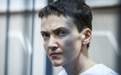 Савченко показала свое отношение к российским судьям