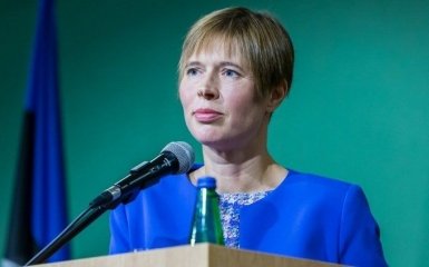 Це війна і окупація: президентка Естонії про ситуацію в Україні