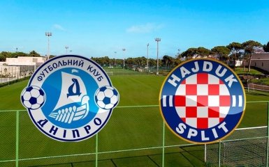 Днепр - Хайдук - 0-2: Видео матча