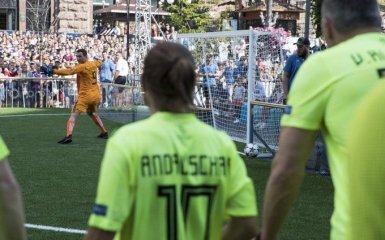 Турнір зірок світового футболу на Хрещатику: з'явилося відео яскравої гри перед фіналом ЛЧ-2018