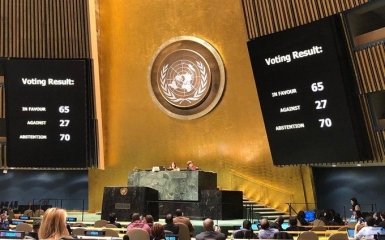 Порушення Росією прав людей в Криму: хто проголосував проти нової резолюції ГА ООН