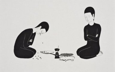 Сюрреалистичный мир художника Дайхуна Кима: рисунки