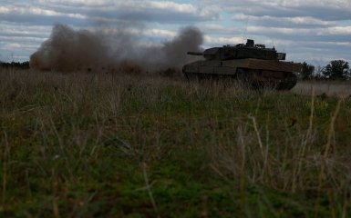 Armed Forces tank in Kursk region