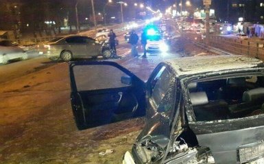 В Киеве произошло масштабное пьяное ДТП: опубликованы фото и видео