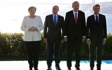 Саміт в Стамбулі по Сирії: головні підсумки переговорів Путіна, Меркель, Ердогана і Макрона