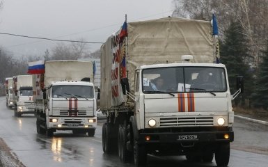 В российском "гумконвое" оказались боеприпасы и оружие - разведка