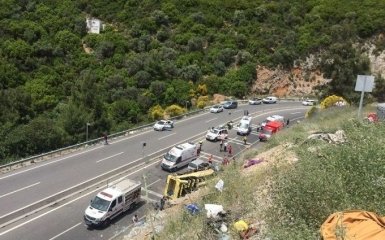 Авария с туристическим автобусом в Турции: число жертв возросло