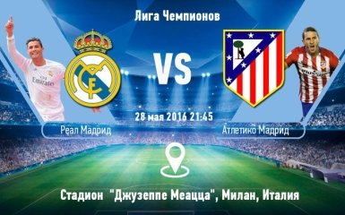 Реал - Атлетико - 6-4: хронология финального матча Лиги чемпионов
