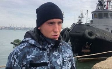 Опубліковано відео "допиту" захоплених українських моряків