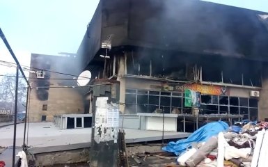 У Тбілісі другий раз за добу палає торговий центр: з'явилося відео