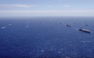 Наймасштабніші військово-морські навчання в світі: з'явилося вражаюче відео