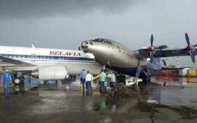 В Минске из-за непогоды столкнулись два самолета: появились яркие фото