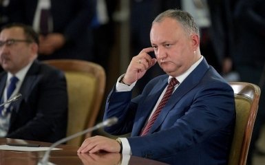 Кортеж президента Молдовы Игоря Додона попал в ДТП - первые подробности
