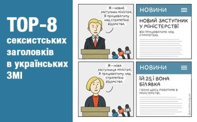 Топ-8 стереотипів про жінок, які охоче тиражують українські ЗМІ