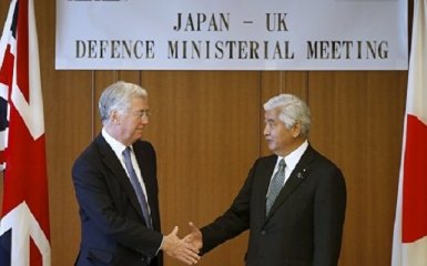 Японія і Великобританія домовилися про проведення спільних військових навчань