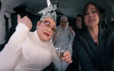 В сеть попало видео веселья Сердючки на Евровидении-2016